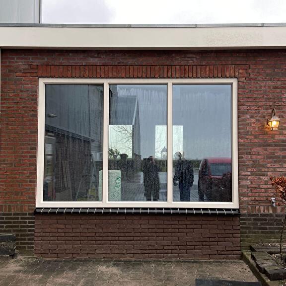 Garagedeur naar raam